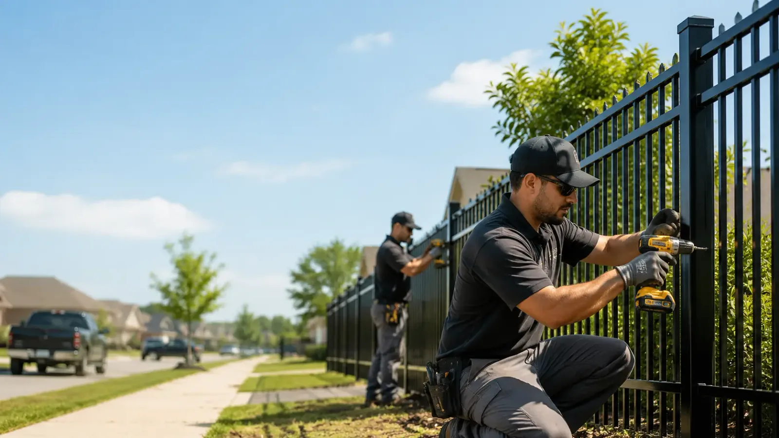 Metal Fence Installation in Owenton, KY